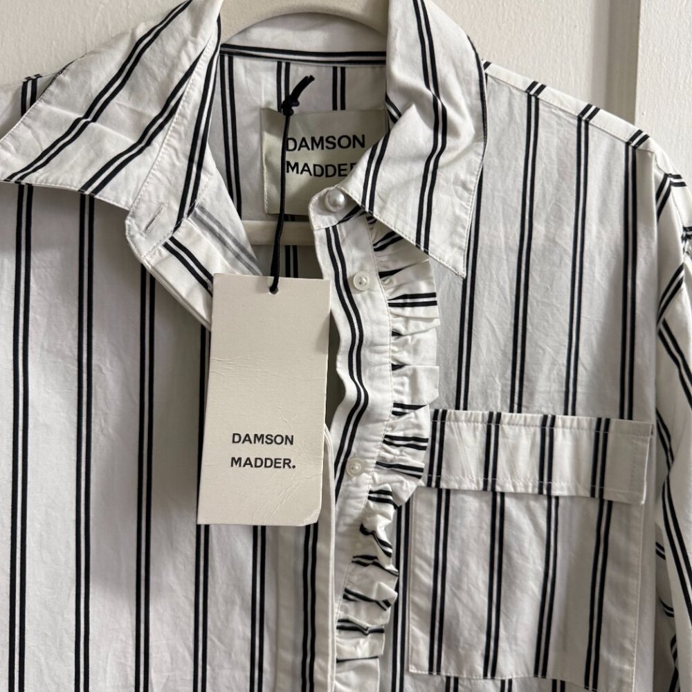 Damson Madder BNWT Kylie Oversized Shirt - Picture 2 of 9